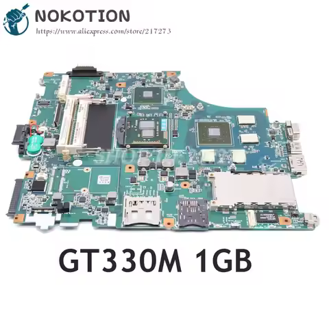 NOKOTION For Sony VPCF PCG-81114L Laptop Motherboard A1765405A MBX-215 M930 1P-009BJ00-8012 Main Boa