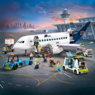Pesawat Penumpang Siri Bandar Pesawat Penerbangan Besar Pesawat Lelaki Blok Bangunan Mainan 60367