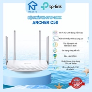 [Genuine] TP-Link Archer C50 AC1200 WiFi Router – Dual Band 2.4GHz/5GHz – 1200Mbps – 4 Strong Covera