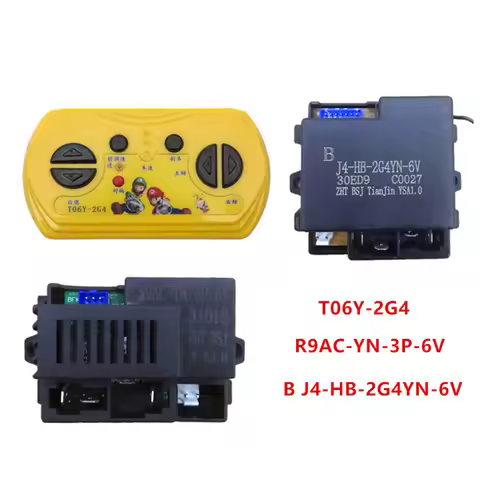 Children's electric car R9AC-YN-3P-6V remote control receiver B J4-HB-2G4YN-6V controller replacemen