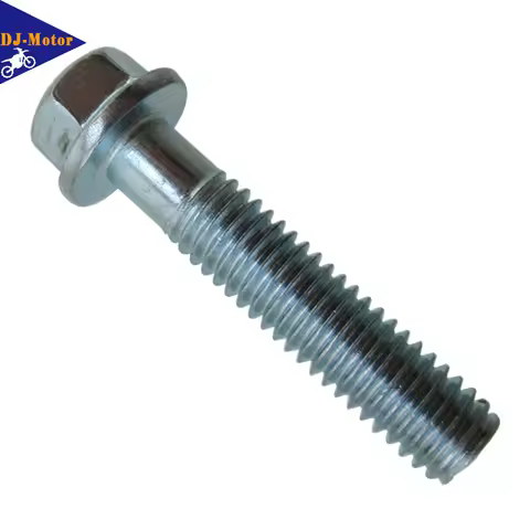 DJ-Motor Flanged Hex Bolt M6x28mm For 50cc 70cc 90cc 110cc 125cc 140cc 150cc 160cc 170cc 190cc Pit D