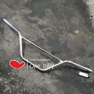 YAMAHA YB100 YB 100 HANDLE BAR HANDLEBAR ASSY FORK HANLDE HANDLE FORK SCAMBLE chrome
