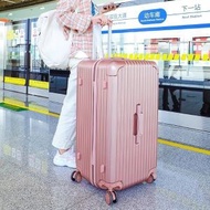 全城熱賣 - 超大容量（30吋）行李箱拉杆箱萬向輪旅行箱---玫瑰金色---【圓角+防刮款】#H099100273