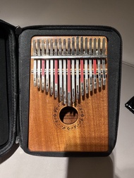 Gecko 17-key Kalimba Thumb Piano with Hard Case