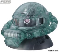 薩克頭 EXCEED MODEL ZAKU HEAD 劇場 綠色透明限定版