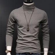 Long-Sleeved T-Shirt Casual German Velvet Double-Sided Warm Top Men's Clothing Large Size 5XL Sweats