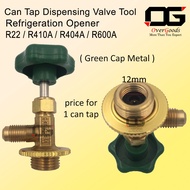 Converter Adapter Gas R12 / R22 / R410A / R600A Can Tap Dispenser Valve Tool Refrigeration Opener