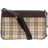 近新 Burberry Nova 格紋ブラウン單肩包 1033 [二手] BURBERRY