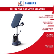 PHILIPS Seterika Wap All-in-One Ironing Solutions Garment Steamer 8500 Series AIS8530/20