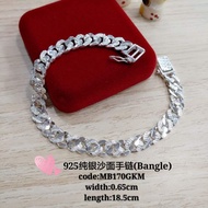 👉925 silver bangle  *sesuai untuk lelaki/perempuan