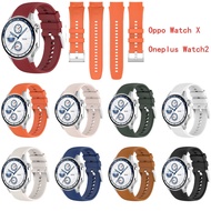 Silicone Strap For Oppo Watch X Replacement Bracelet Accessories for Oneplus Watch 2