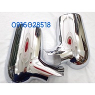 Chrome-plated mirror covers for Ford Transit are scratch-resistant, op guong chieu hau ma xi
