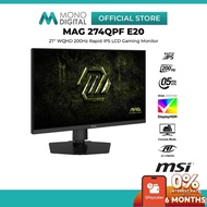 MSI 27" MAG 274QPF E20 WQHD (2560x1440p @200Hz) LED Rapid IPS LCD Gaming Monitor (0.5ms, Input: HDMI
