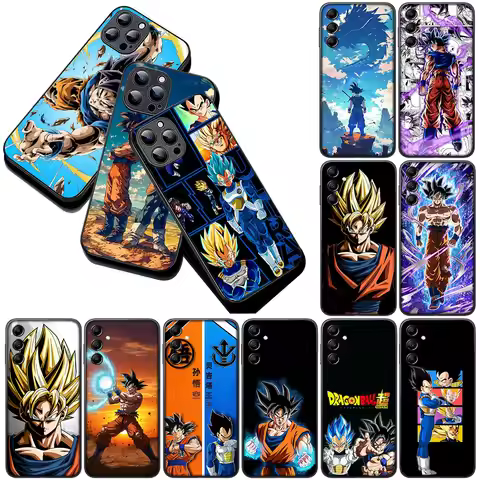 Super Vegeta Dragons Gokus Balls Z Phone Cover for Samsung Galaxy A04 j7 J5 J2 Prime J8 A01 A02 A03 