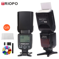 TR-950 TRIOPO แสงแฟลช Speedlite อเนกประสงค์สำหรับ Fujifilm กล้องโอลิมปัส Nikon Canon 650D 550D 450D 