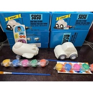 Creative vehicle figurine set