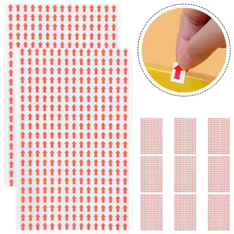 20 Sheets Arrow Stickers Practical Directions Indication Easy to Use Floor Paper Strong Adhesion Tra