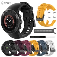 [HOT JUXXKWIHGWH 514] สายนาฬิกาซิลิโคนสำหรับ Suunto 5 Smart Watch Band