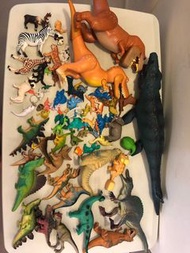 各款恐龍/動物膠公仔