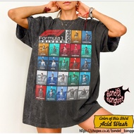 F1 2026 Drivers Shirt | Acid Wash Oversized Shirt
