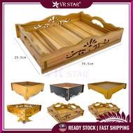 VRstar Dulang Hantaran Kahwin Kotak Hantaran Kayu Wooden Gift Box Wedding Gift Tray Bekas Hantaran