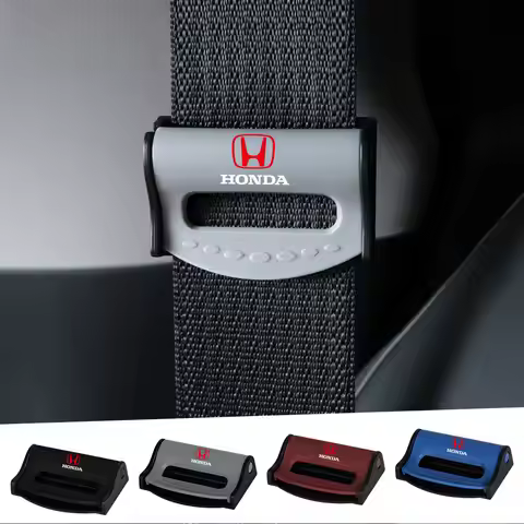 1/2/4Pcs Car Seat Safety Belt Buckle Shoulder Anti-skid Adjuster Clips For Honda Fit Civic CRV Hrv C