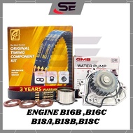GAIDO Timing Belt Civic B16B B16C B18A B18B B18C Timing Belt Kit Set Taiming Belt Twin Cam 126RU26 +