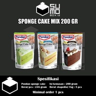 Pondan sponge cake mix 200gram instant cake 200gram