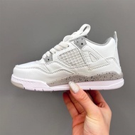 NK 4 Generation Trendy Shoes Retro Mid-help Casual Children's Shoes Basketball Shoes