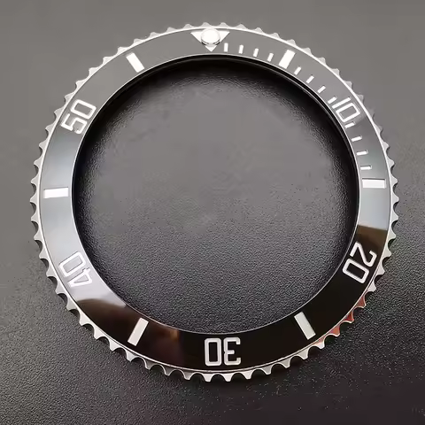 Clean Factory Super Ceramic Bezel For 40mm Submariner 116610LN, Aftermarket Watch Parts