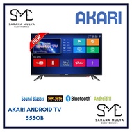 AKARI ANDROID TV LED AT555OB - 50INCH ANDROID TV LED