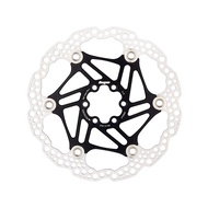 Hope Floating Rotor 180mm Bicycle Brake Disc | 6-bolt | Black.