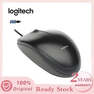 Logitech B100 Optical USB Mouse With 800 DPI optical accuracy mouse (910-001439) - Black