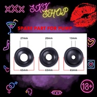 HAPPY SECRET Spare Part Pennis Pump Silicone Ring Enlargemen Rubber Getah Extender Trainer Accessori