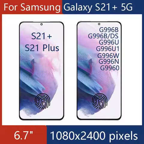 AMOLED OLED For Samsung Galaxy S21 Plus G996 G9960 G996F LCD Display Touch Screen Digitizer Replacem