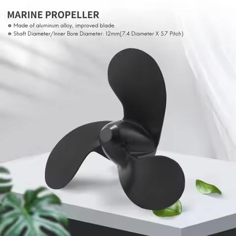 Propeller F6 For Tohatsu Nissan 2.5HP 3.5HP / Mercury 3.3HP 48-815084A02/Evinrude Johnson OMC BRP 07