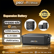 PECRON FP5000-48V Expansion Battery 5120Wh for E1500LFP/E1000LFP/E3600LFP/F3000LFP/F5000LFP Power st