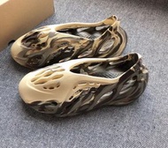 adidas originals Yeezy Foam Runner 油畫 "MX Cream Clay" 低幫 潮流 洞洞鞋 男女同款 灰棕 奶油黏土
