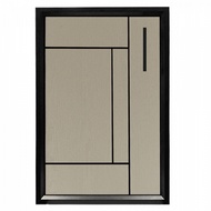 G.house CLOSE บานซิงค์เดี่ยว UPVC LABARIS ขนาด 44x64 ซม. สีเบจ จัดส่งเร็ว