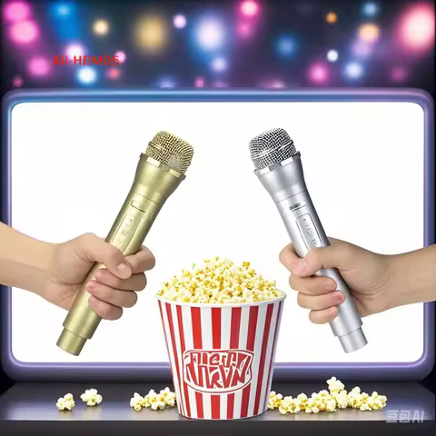 (HB05)1PC Artificial Prop Microphone Props Fake Microphone Prop Kids Microphone Performances Karaoke
