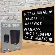 Gopro Max Dual Battery Charger + Battery