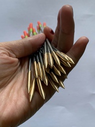 MATA PASER KUNINGAN 4MM/8CM/10BIJI KUALITAS ROK ANTI PECAH