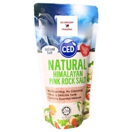 500g Garam Himalaya Pink Semulajadi CED | Natural Pink Himalayan Rock Salt Halal | Iodised Salt