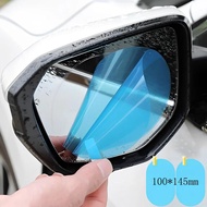 1 pair Car Rear View Mirror Rainproof Film Anti-Fog Clear Protective Sticker Anti-Scratch Waterproof Mirror Window Film