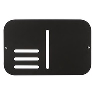 Black Envelope Shape Wall Iron Board