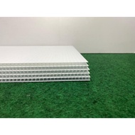 5mm thick PP Corrugated Board /PP Hollow/ Impra Board/Plastic Board/Stationery/Living Art  White