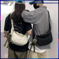 Unisex Crossbody Bag Women Harajuku Canvas Bag Student Shoulder Beg Sling Bag Shoulder Beg Ootd Vira