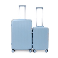 กระเป๋าเดินทางล้อลากรอบโลก TSA Lock เฟรมอลูมิเนียม วัสดุ PC มีช่องเสียบ USB มีที่วางแก้ว SC700