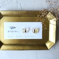 【再販】檸檬黃水晶 水晶 金繼 耳環/耳夾/無耳洞耳夾 天然石