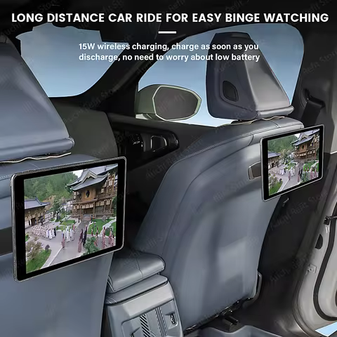 Auchi Rear Seat Mobile Phone Charging Stand Magnetic Pad Phone Holder For BMW G60 G70 i5 i7 New X3 X